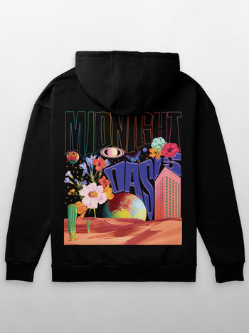 Midnight Oasis Heavyweight Hoodie - 11.8 Oz