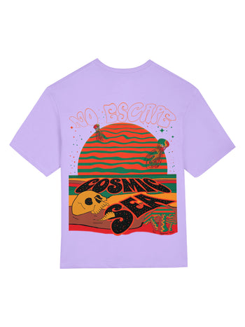 Cosmic Sea Heavyweight Oversized T-Shirt [Unisex]