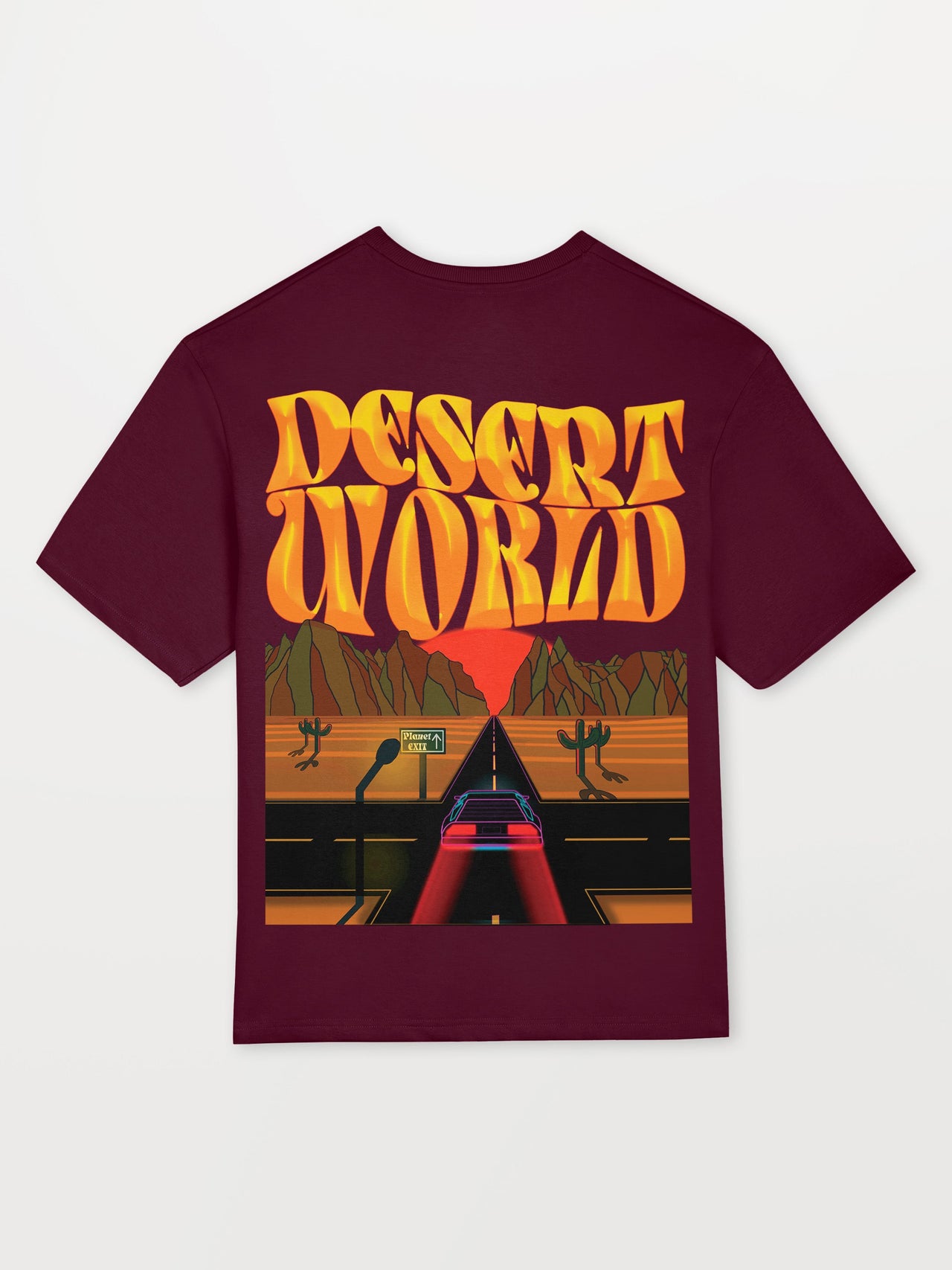 Desert World Heavyweight Oversized T-Shirt [Unisex]