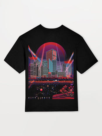 City Lights Heavyweight Oversized T-Shirt [Unisex]