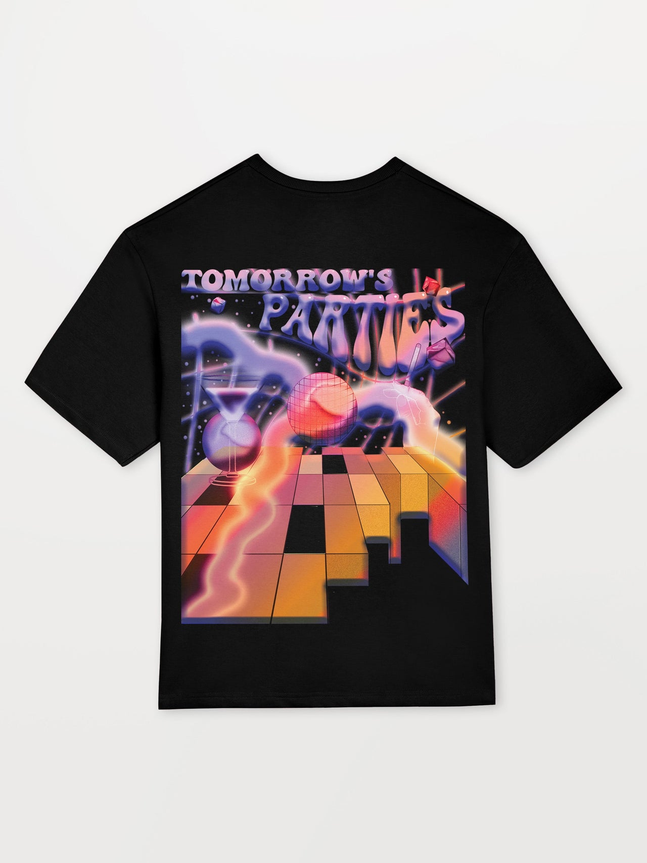 Tomorrows Parties Heavyweight Oversized T-Shirt [Unisex]