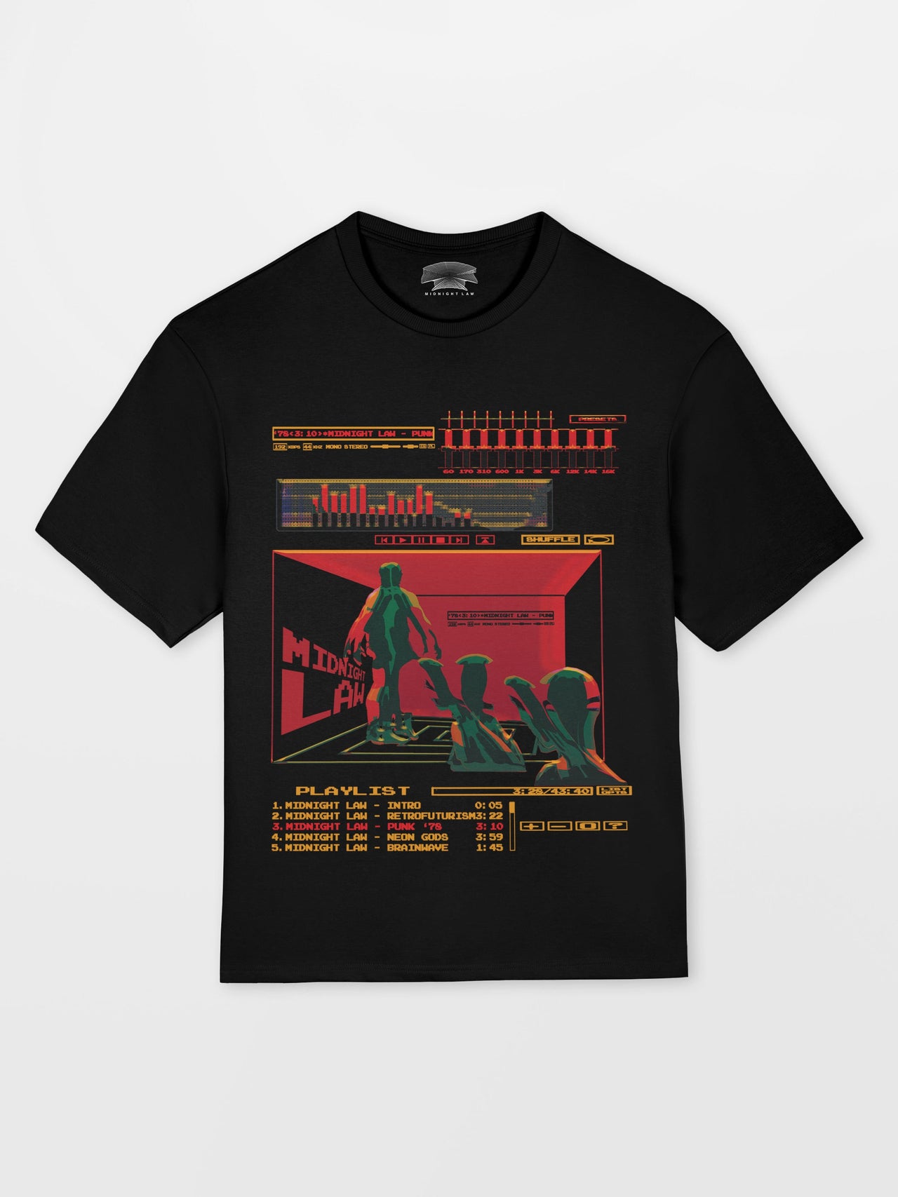 Winamp - Heavyweight Oversized T-Shirt