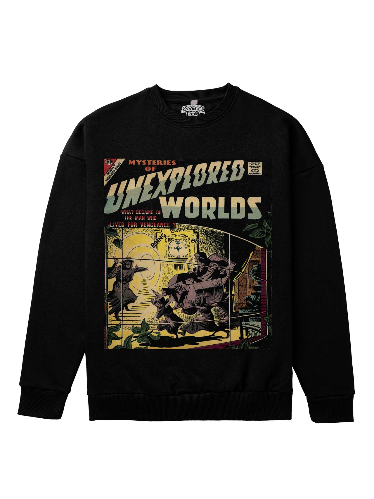 Unexplored Worlds Heavyweight Sweatshirt [Unisex] - 400 GSM