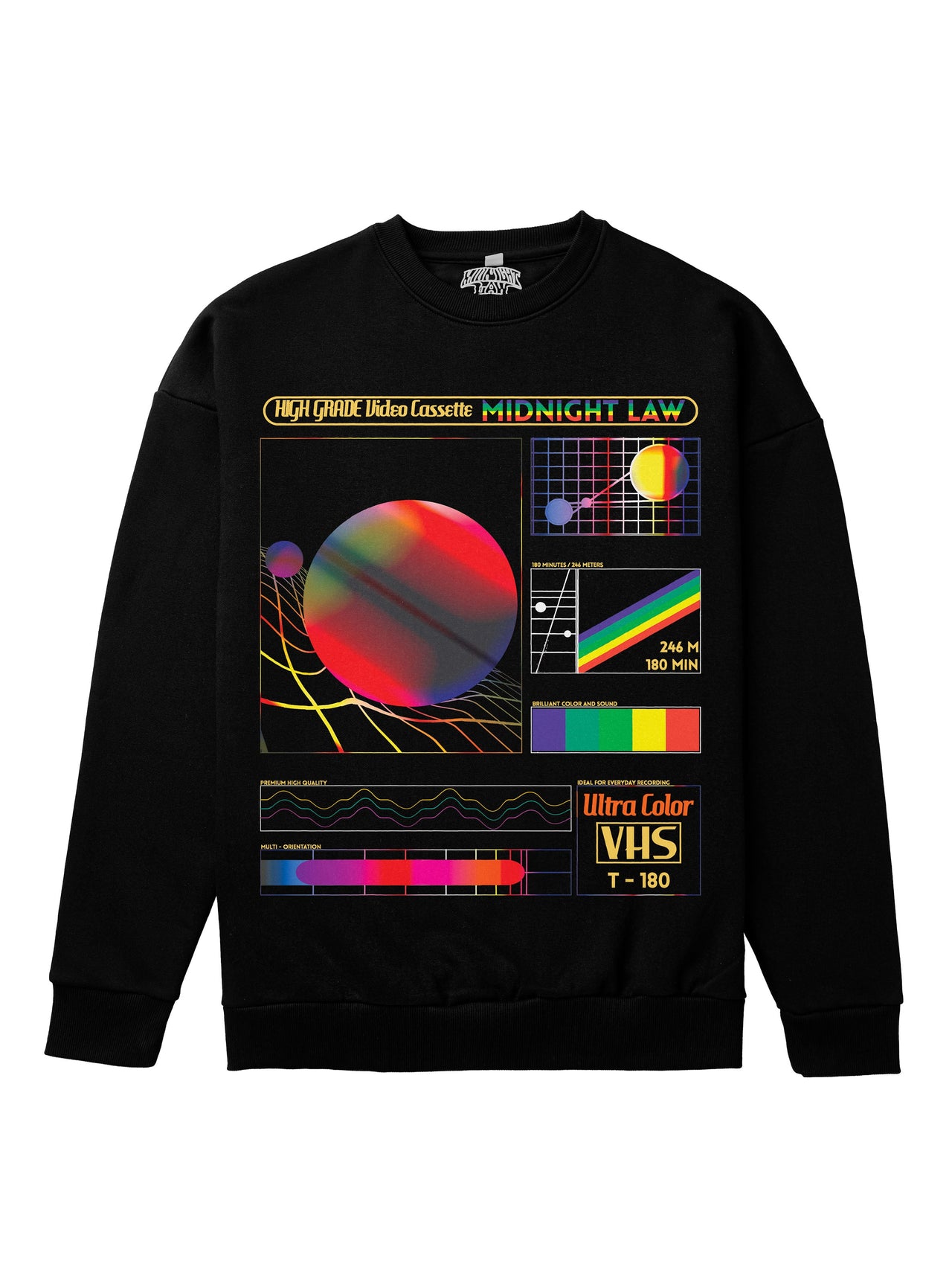 VHS Cassette Heavyweight Sweatshirt [Unisex] - 400 GSM