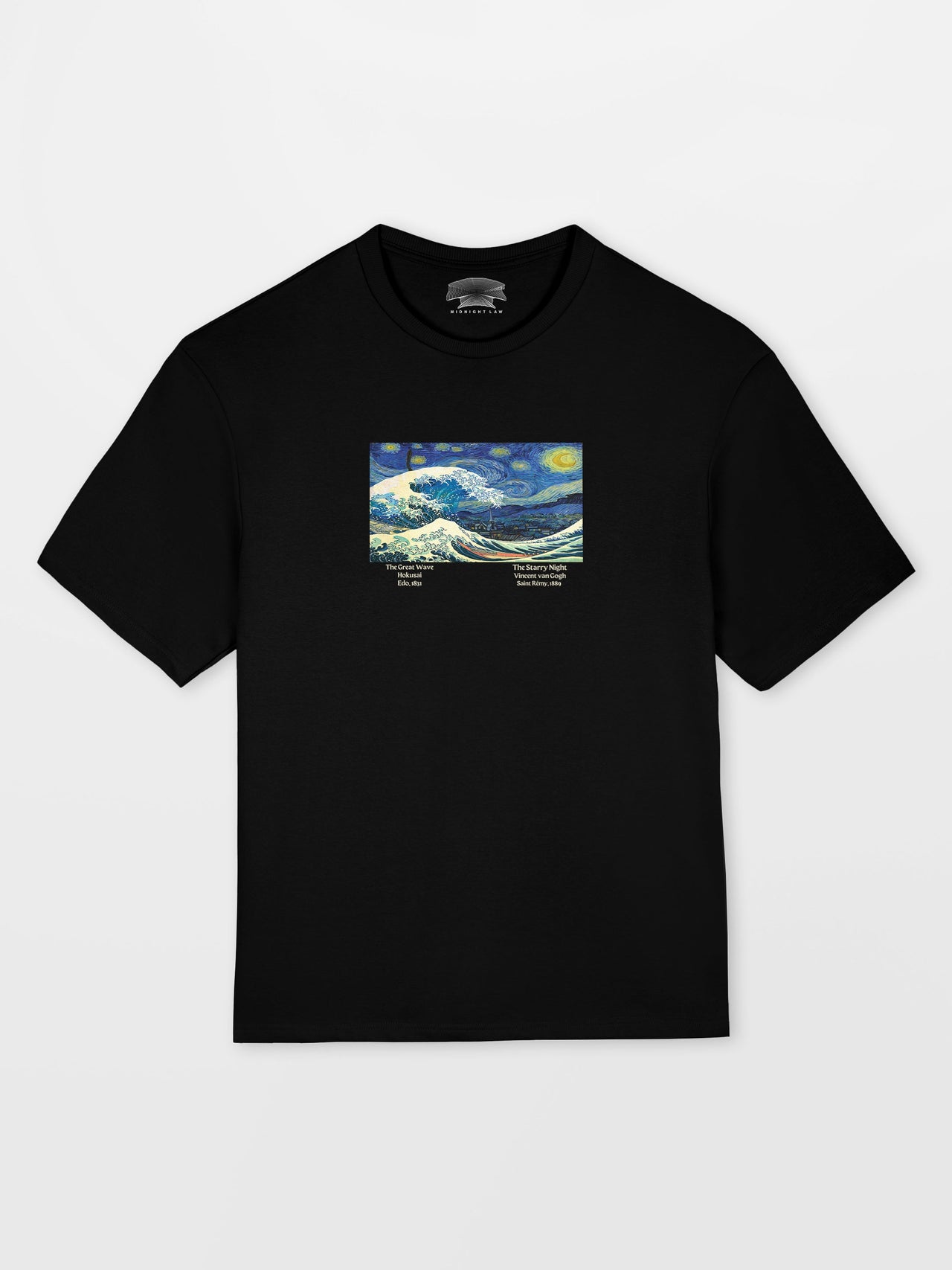 Starry Wave Heavyweight Oversized T-Shirt [Unisex]