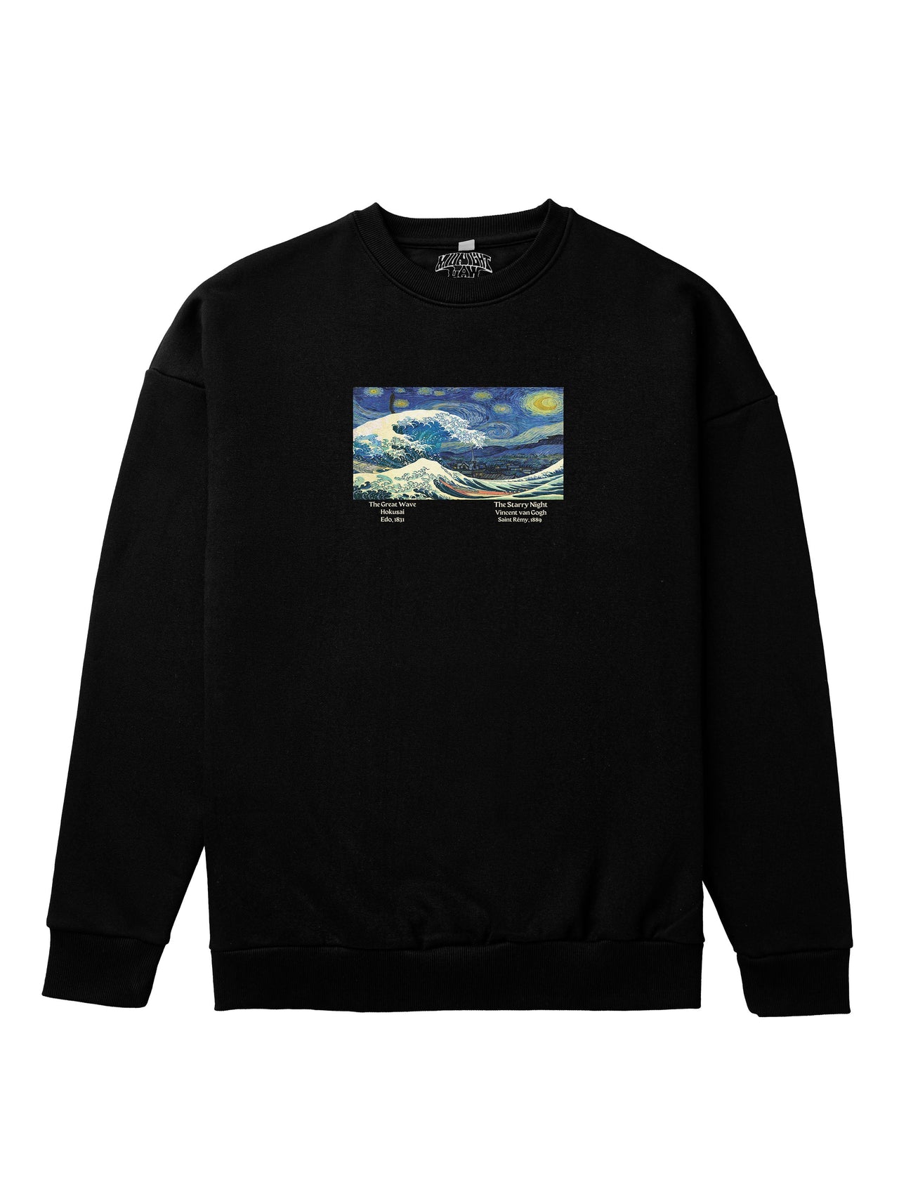 Starry Wave Heavyweight Sweatshirt [Unisex] - 400 GSM