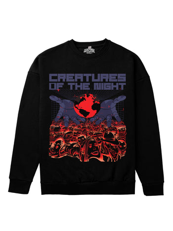 Creatures of the Night Heavyweight Sweatshirt [Unisex] - 400 GSM