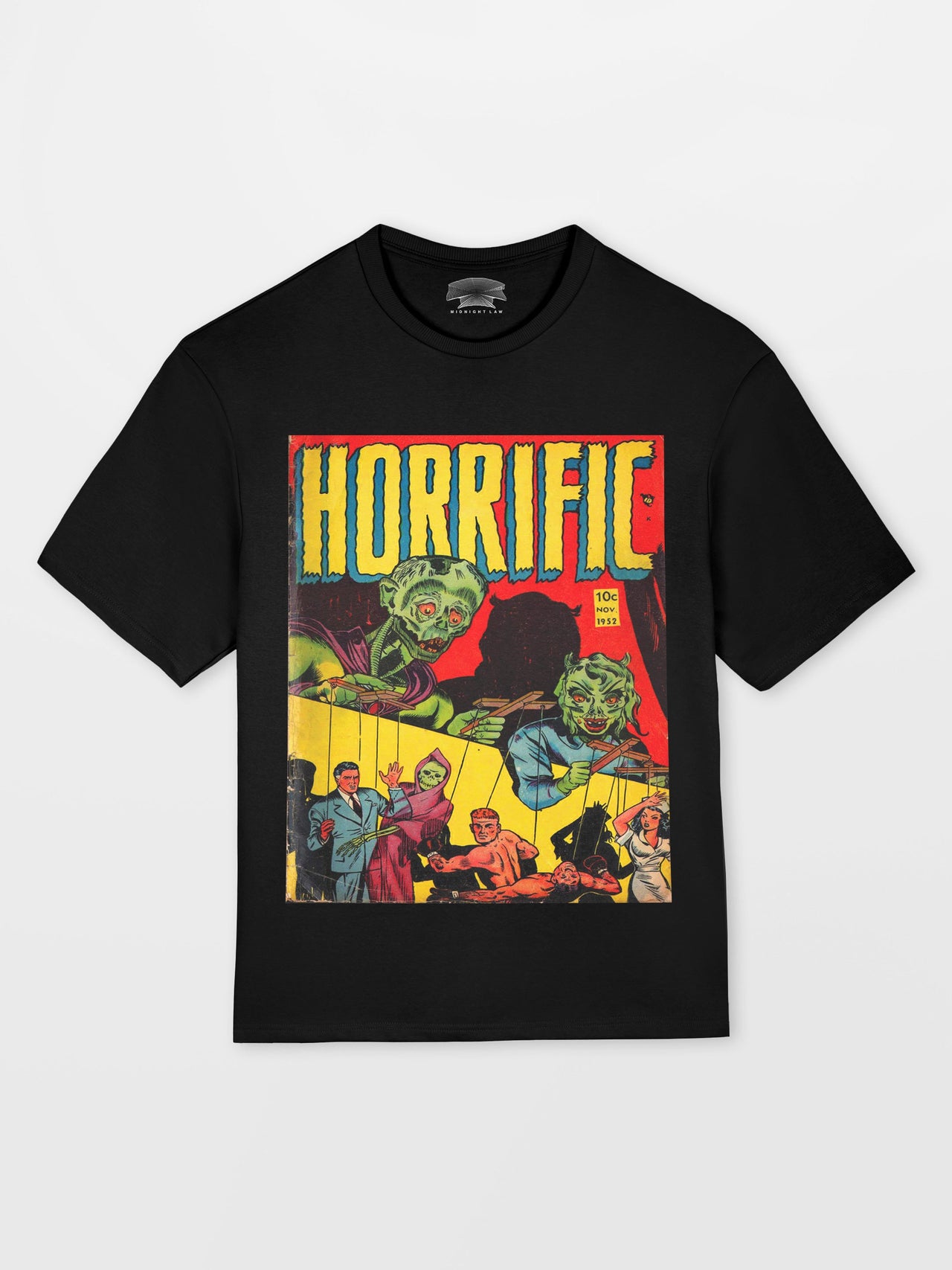 Horrific Heavyweight Oversized T-Shirt