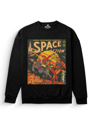 Space Action Heavyweight Sweatshirt