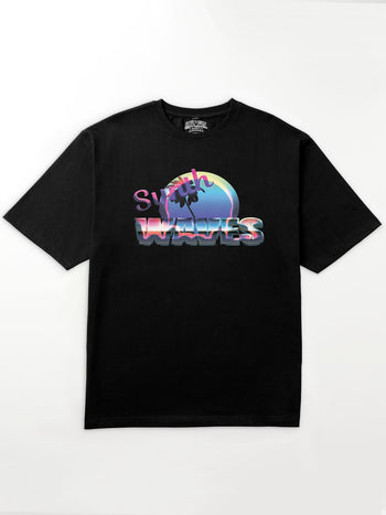 Synthwaves Heavyweight Oversized T-Shirt [Unisex]