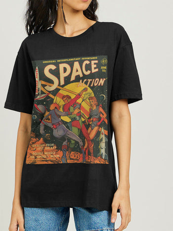 Space Action Regular Fit T-Shirt