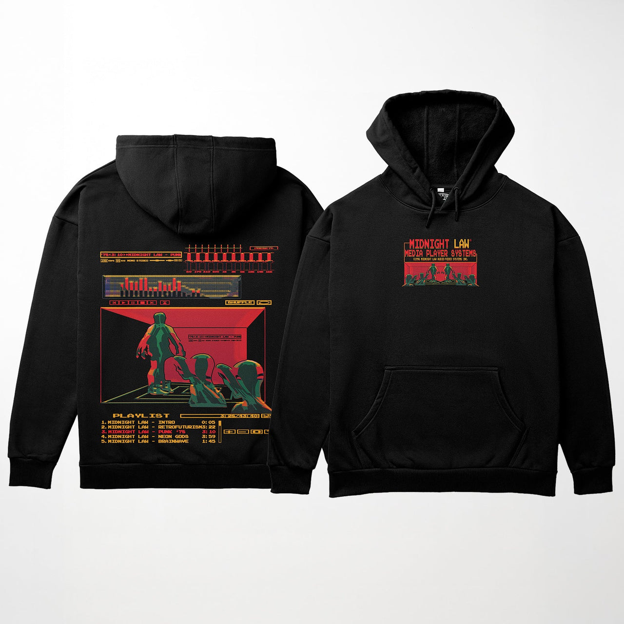 Media Player Heavyweight Hoodie [Unisex] - AW25