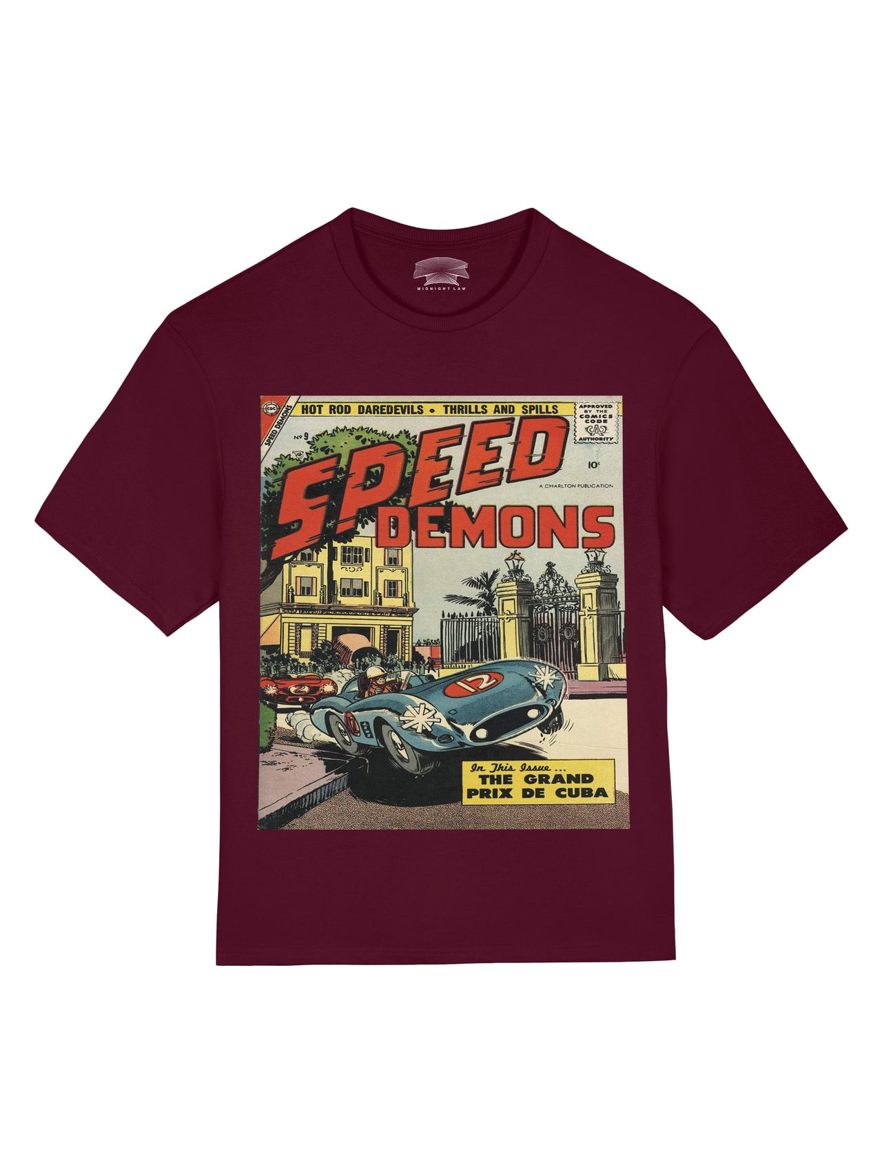 Speed Demons Heavyweight Oversized T-Shirt [Unisex]