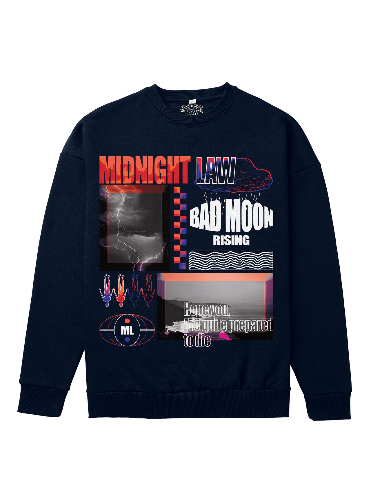 Bad Moon Heavyweight Sweatshirt [Unisex] - 400 GSM