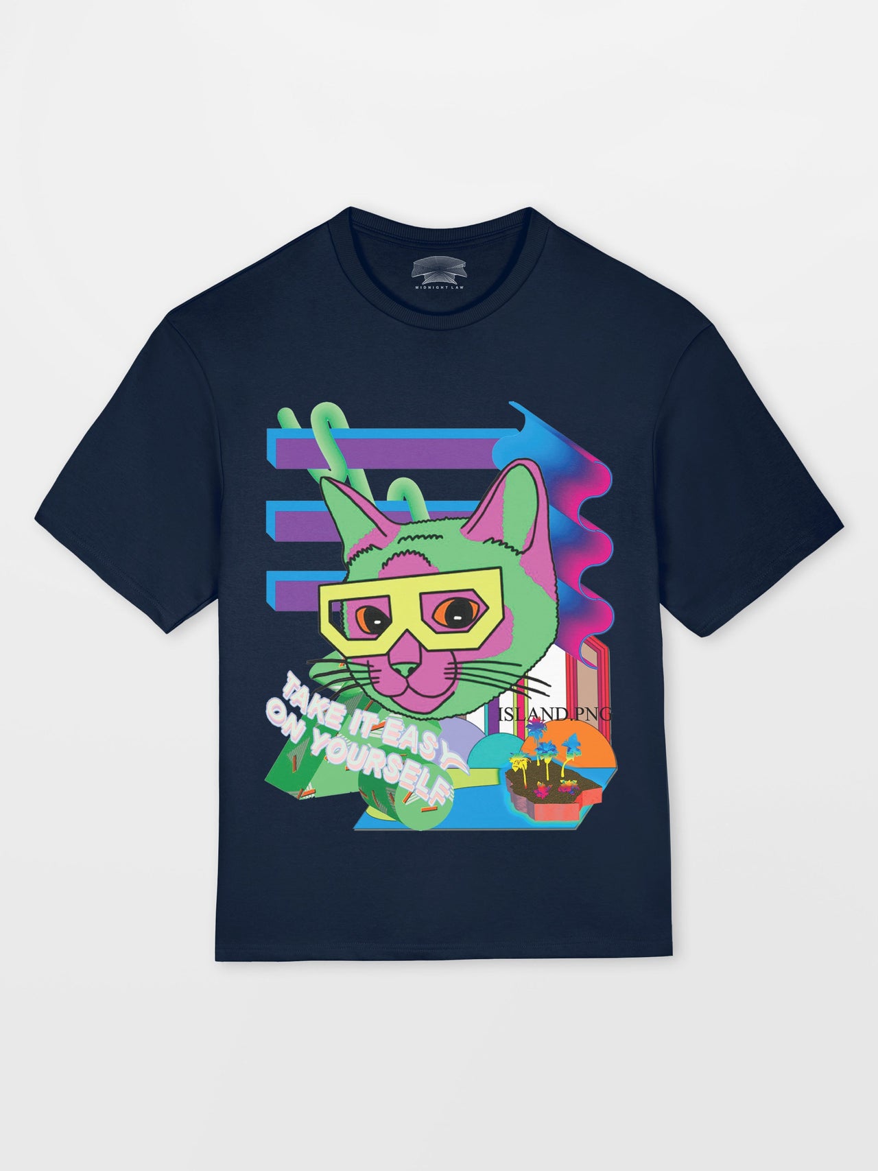 Cat Heavyweight Oversized T-Shirt