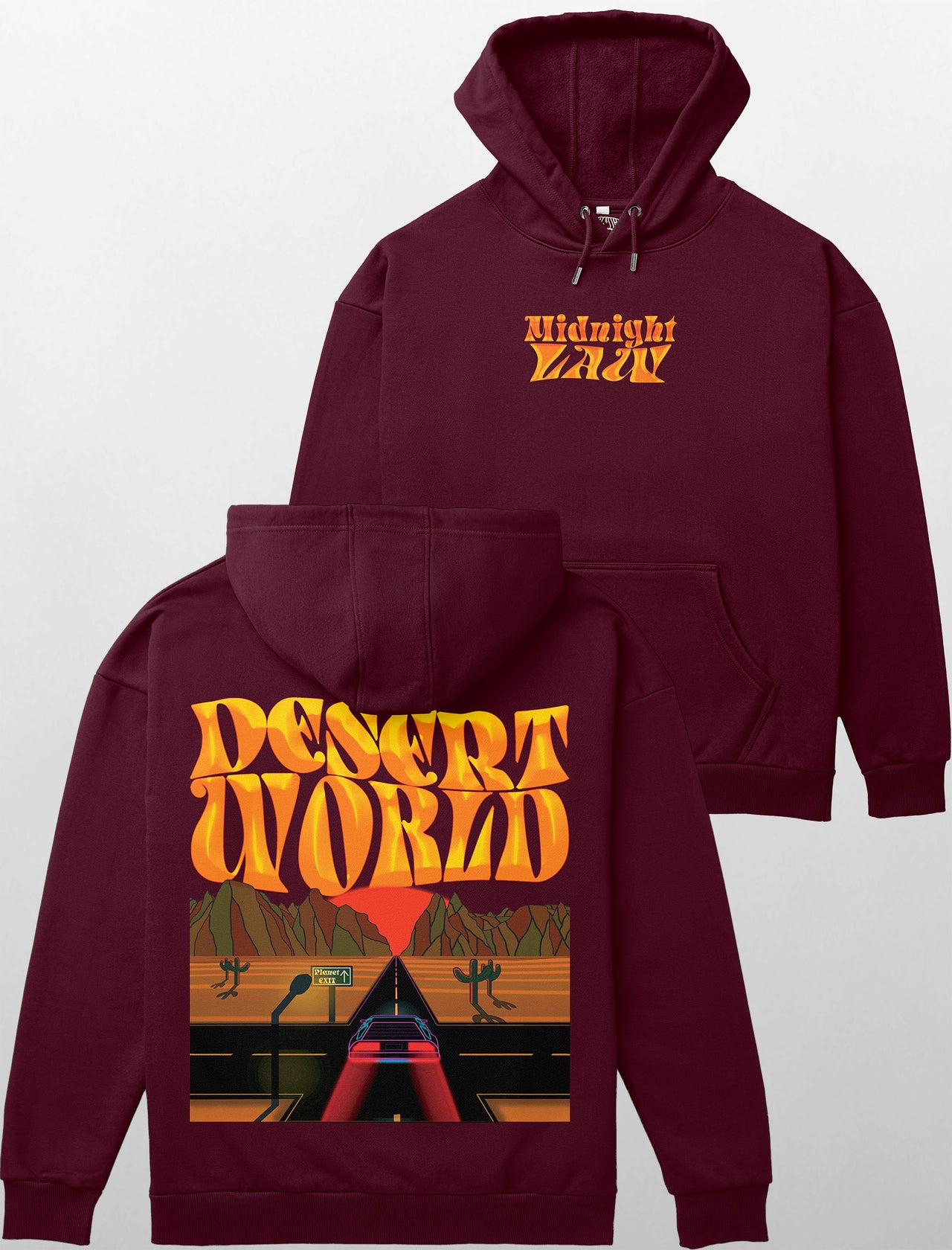 Desert World Heavyweight Hoodie