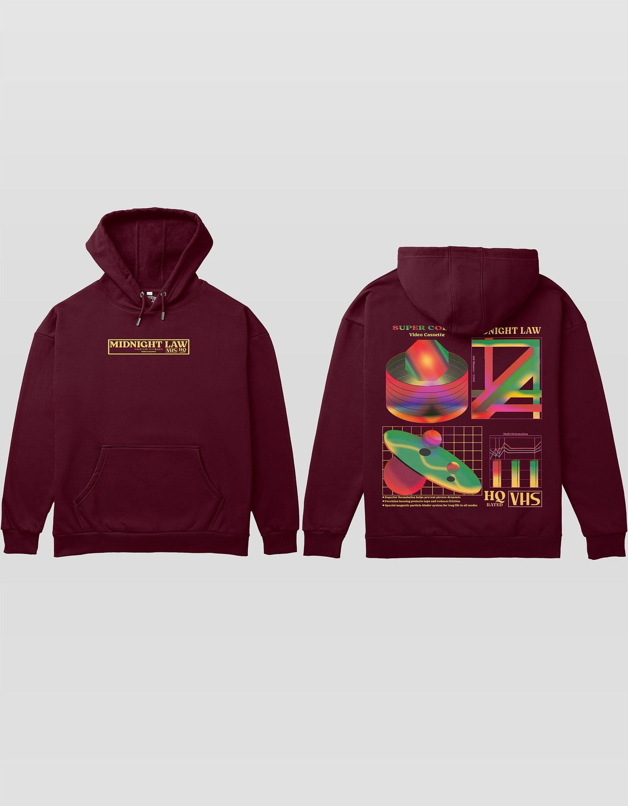 80s VHS Heavyweight Hoodie