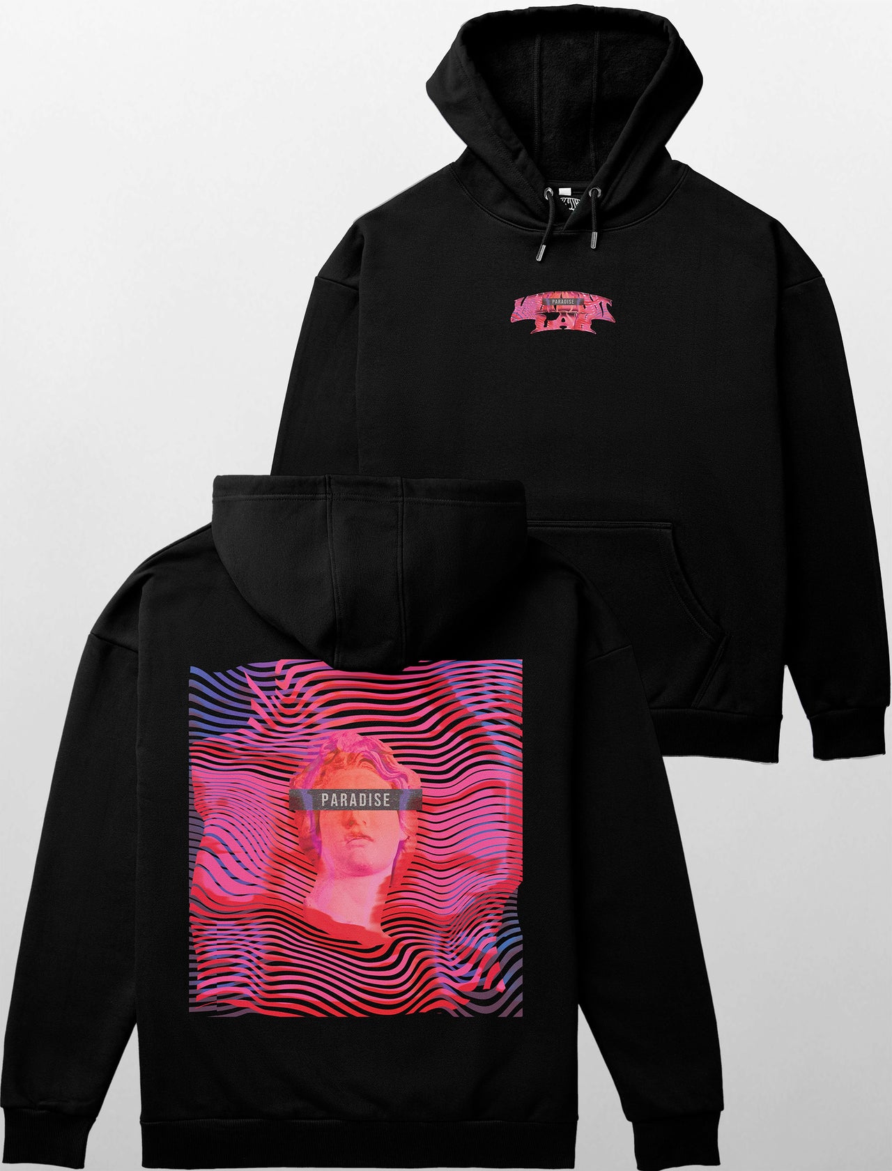 Helios Heavyweight Hoodie [Unisex] - 400 GSM-Vaporwave Collection featuring t-shirts, oversized t-shirts, hoodies, and sweatshirts with retro-futuristic designs, crafted for style and comfort
