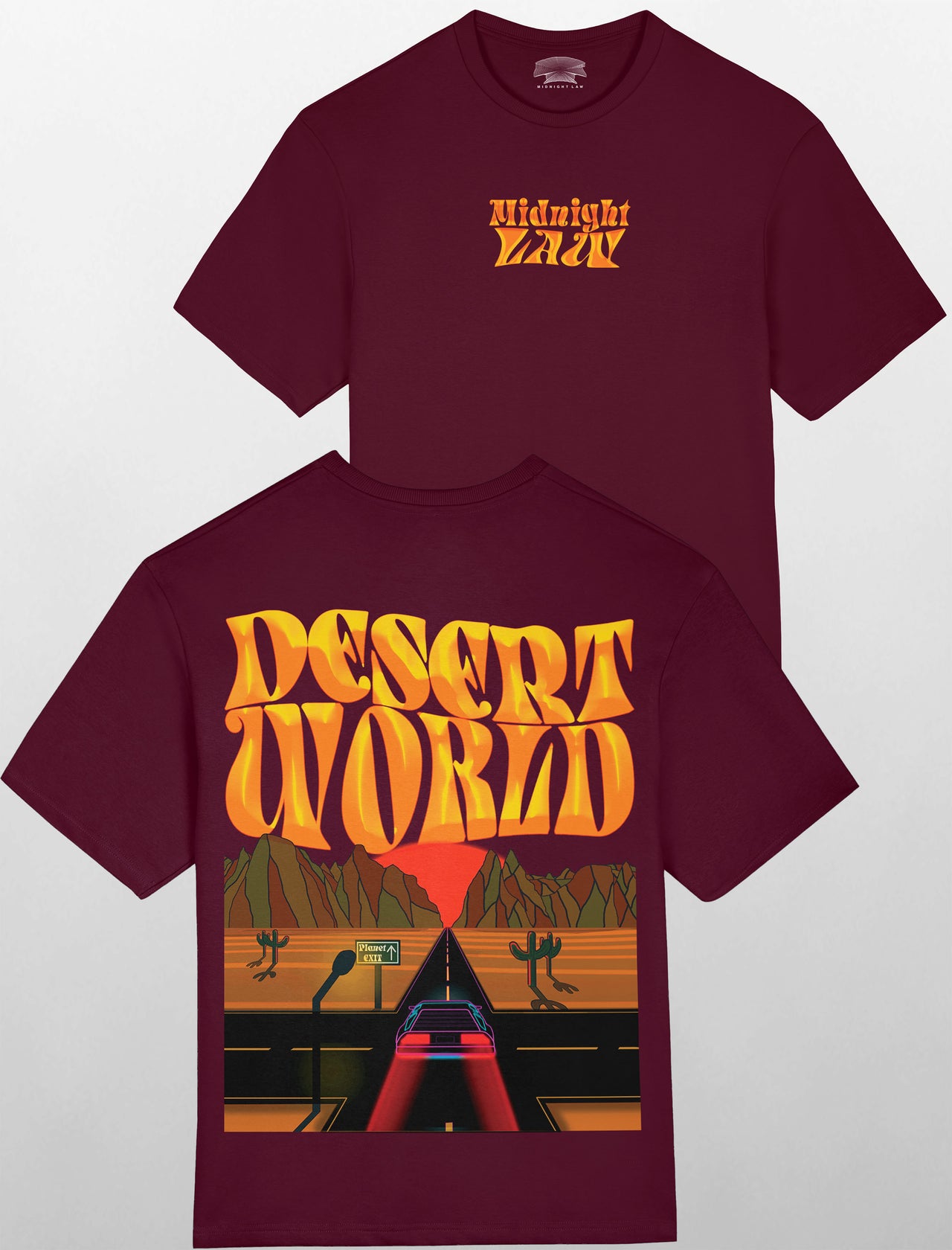 Desert World Heavyweight Oversized T-Shirt [Unisex]