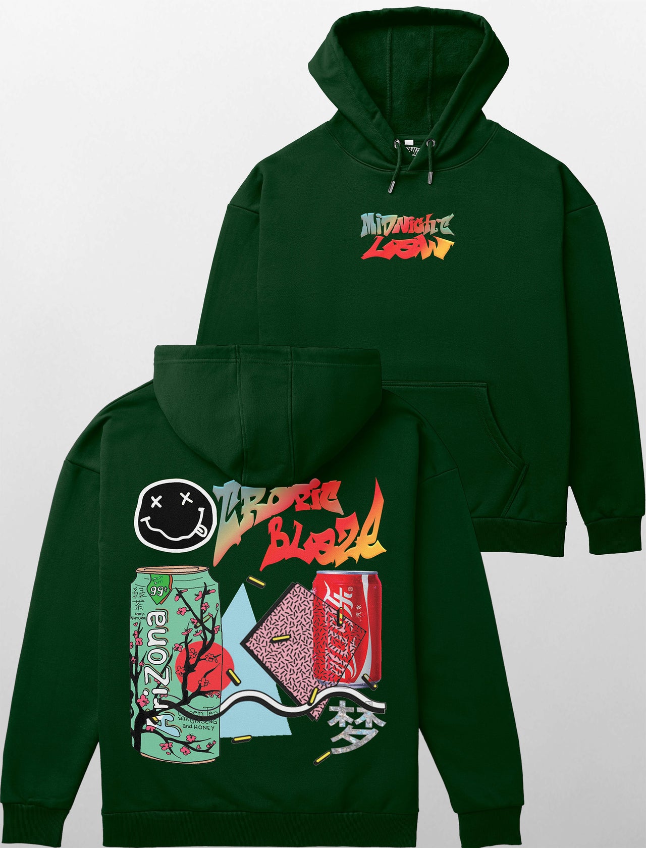 Arizona Heavyweight Hoodie [Unisex] - 400 GSM-Vaporwave Collection featuring t-shirts, oversized t-shirts, hoodies, and sweatshirts with retro-futuristic designs, crafted for style and comfort