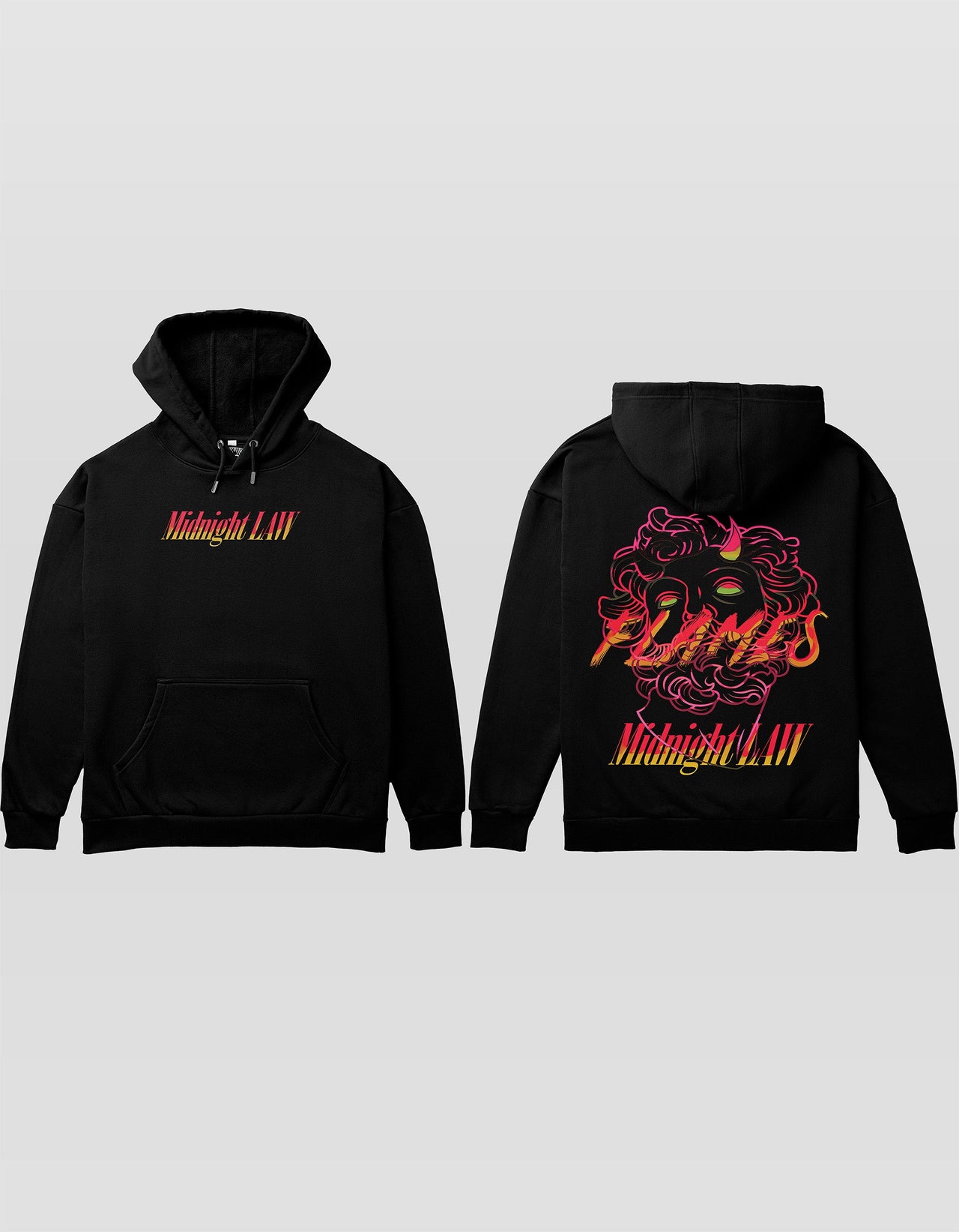 Flames Heavyweight Hoodie