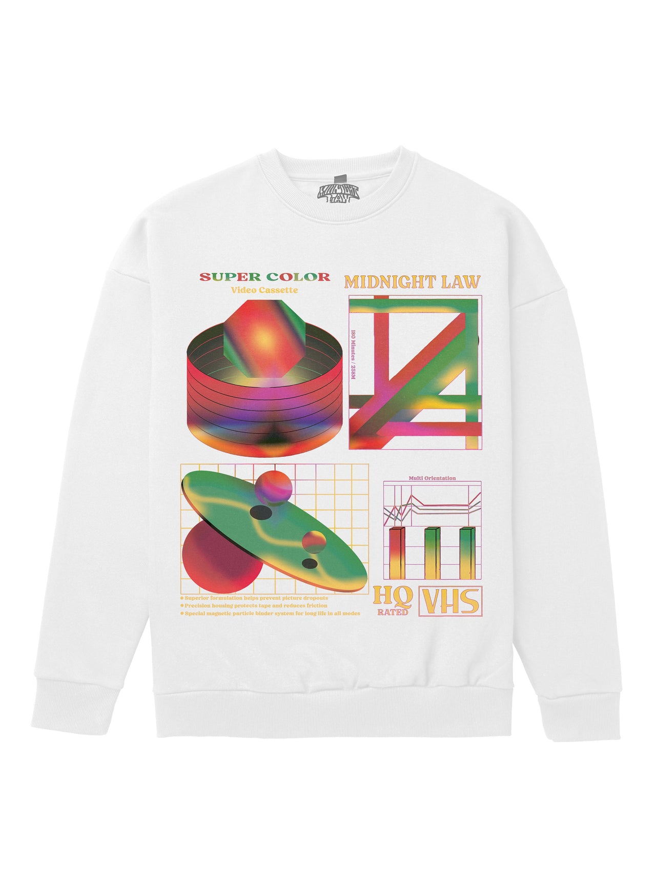 80s VHS Heavyweight Sweatshirt [Unisex] - 400 GSM