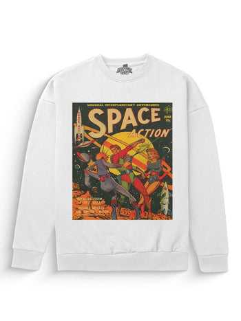 Space Action Heavyweight Sweatshirt