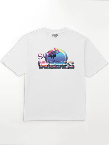 Synthwaves Heavyweight Oversized T-Shirt [Unisex]