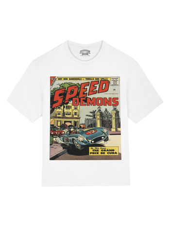 Speed Demons Heavyweight Oversized T-Shirt [Unisex]